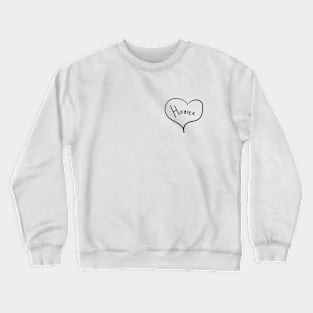 Hozier (small heart) Crewneck Sweatshirt